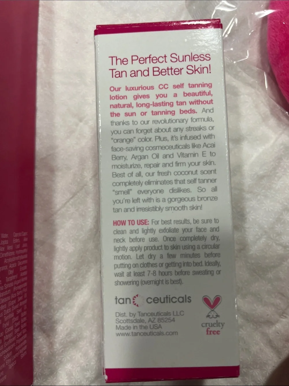 Tan ceuticals tan extending